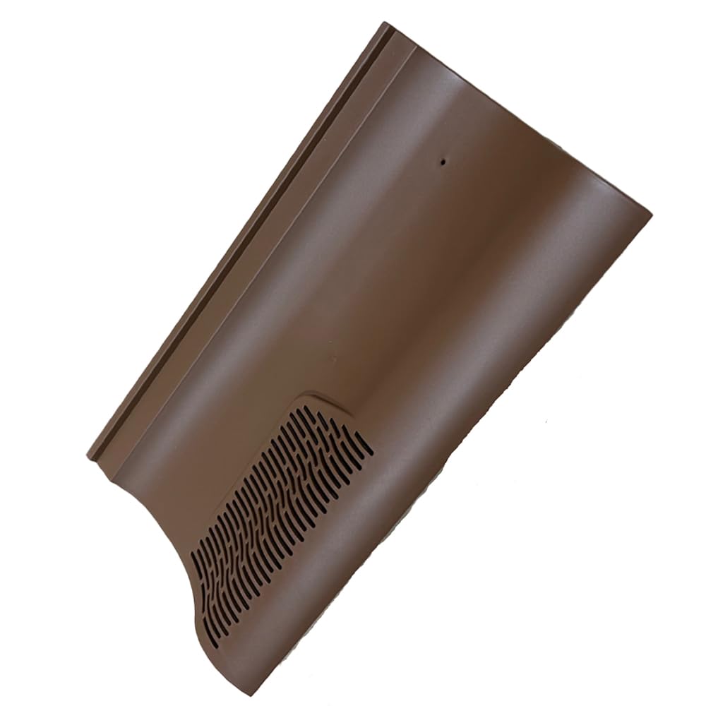 Eroofing Brown Ulti-Mate Single In-Line Pantile Vent With Built In Downpipe (Brown)