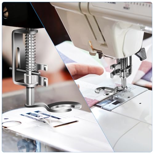 Pie prensatela universal para máquina de coser metal miniatura 5