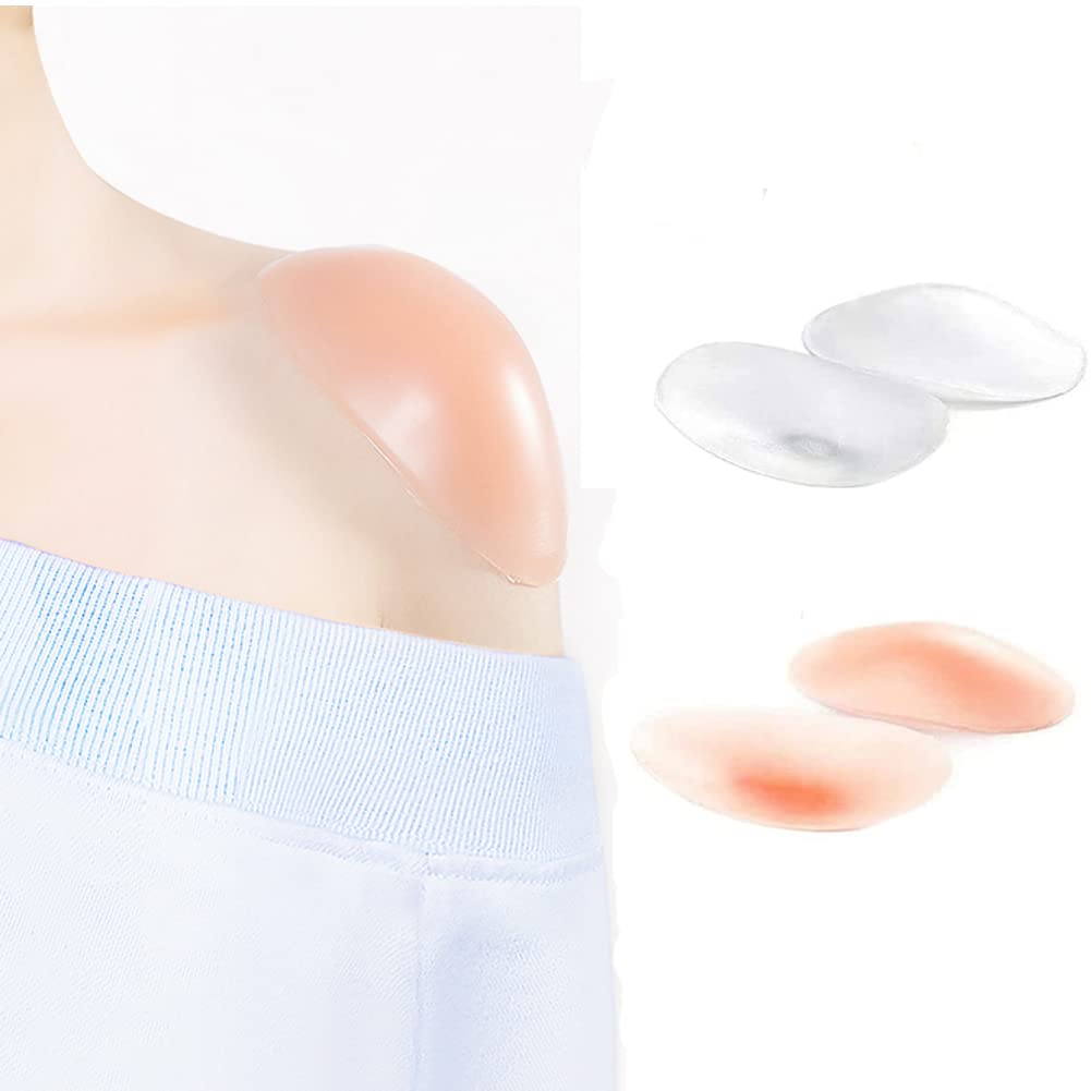 Spalline Autoadesive Silicone - Antiscivolo Trasparenti Per Abiti, Taglia Unica