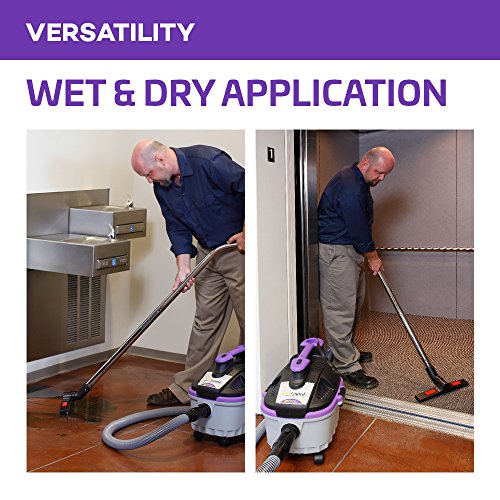 Proteam Wet Dry Vacuums, Proguard 4 Portable, 4-Gallon Wet Dry Vacuum Cleaner With Tool Kit #TOP2