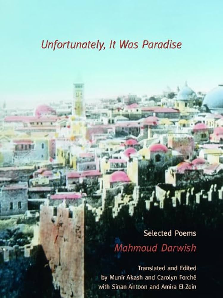 アリス　ムナンダル　Mahmoud Darwish 　3 Books. アリス ムナンダル Mahmoud Darwish 3 Books. Mahmoud Darwish