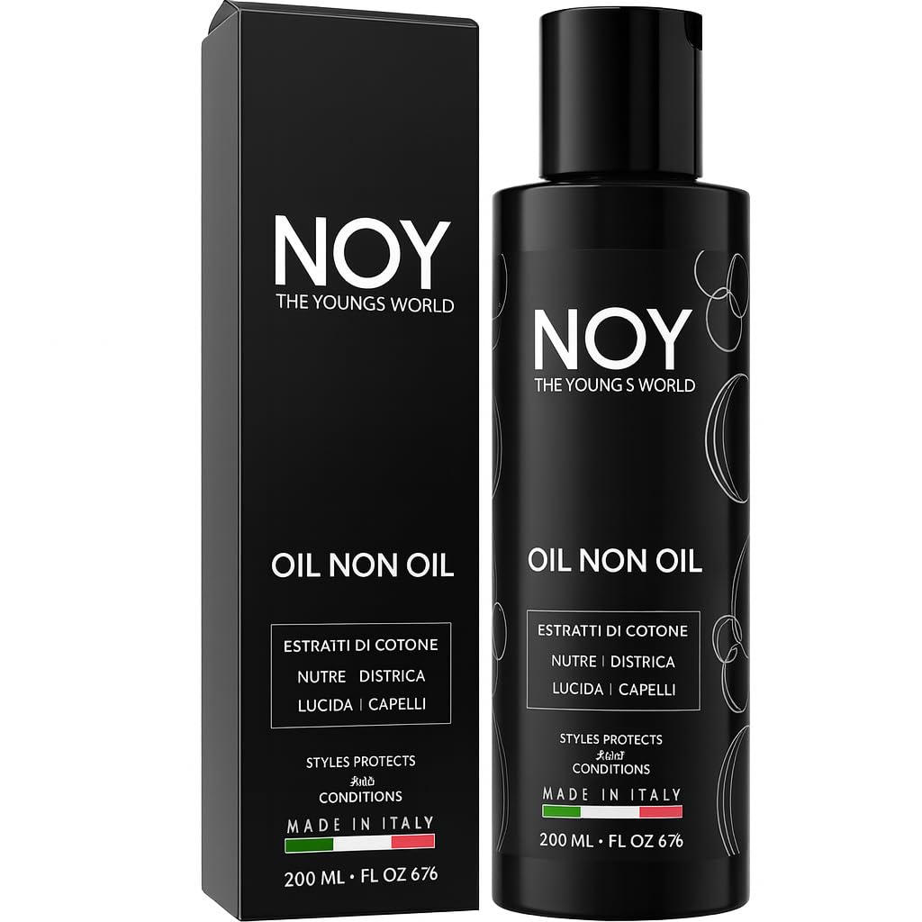 NOY - Oil Non Oil - Olio Per Capelli - Ristruttura e Nutre - Dona Volume - Acconciatura Perfetta - Professionale
