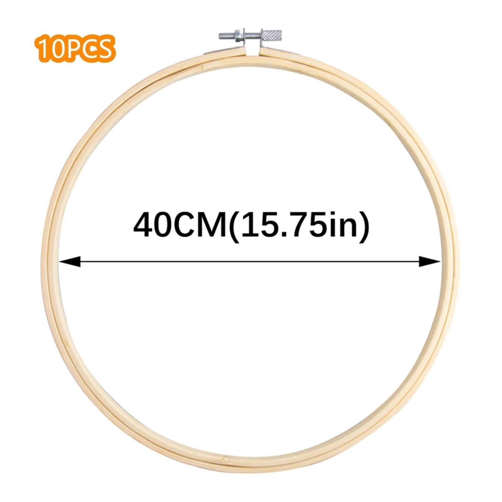 Bastidor Para Bordar Conjunto de marco de aros de bordado de madera