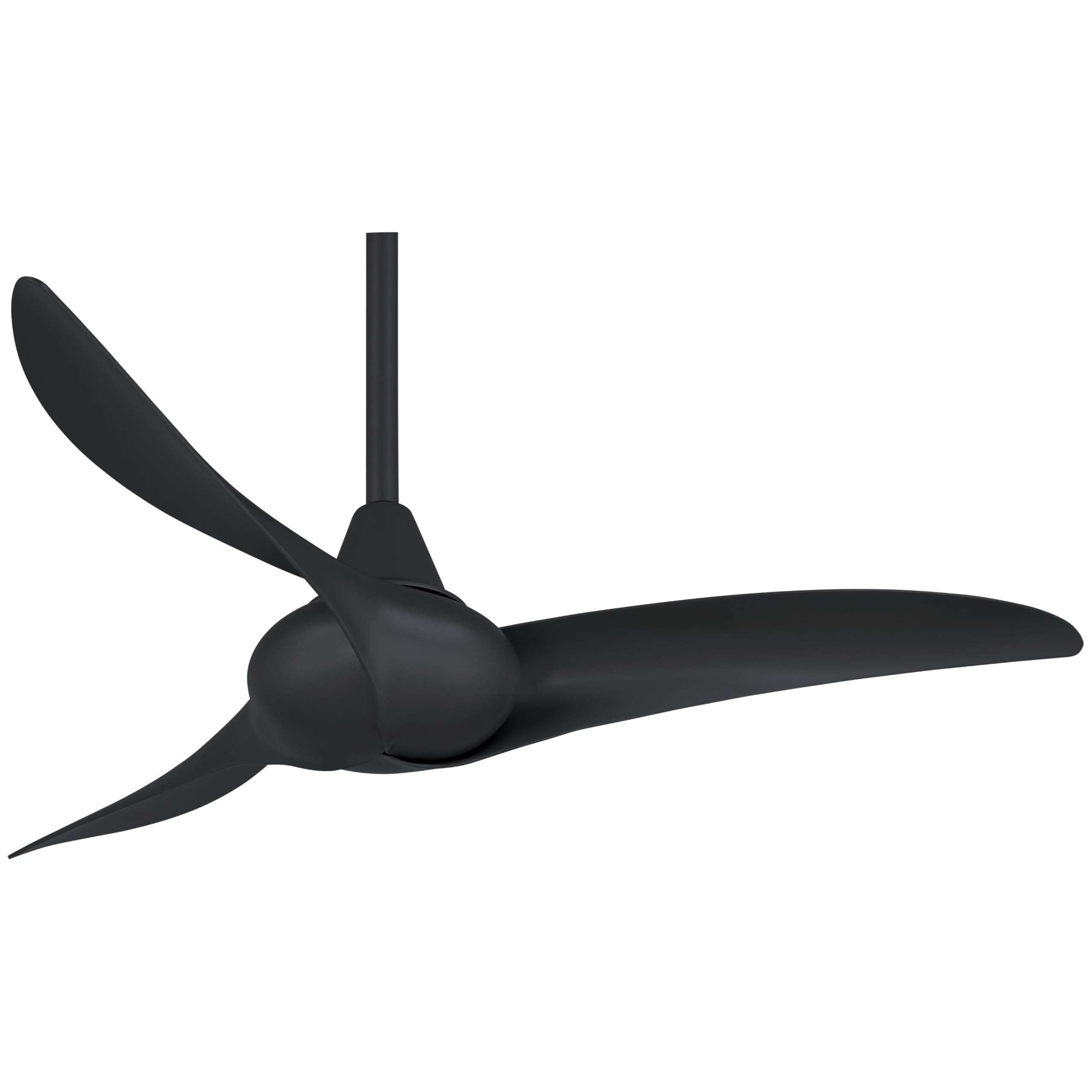 MINKA-AIRE F854-CL Wave 44" Ceiling Fan with Remote, Coal