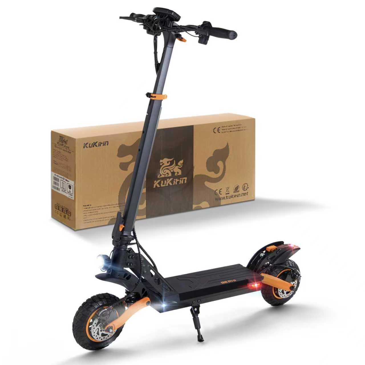 Kukirin G2-Patinete Electrico Adultos Homologado DGT,Electric Scooter,Patin Electrico Todoterreno Potente,Potencia máxima de 1000 W,Batería 15Ah,Autonomía 60 Km,Ruedas de 10 Pulgadas