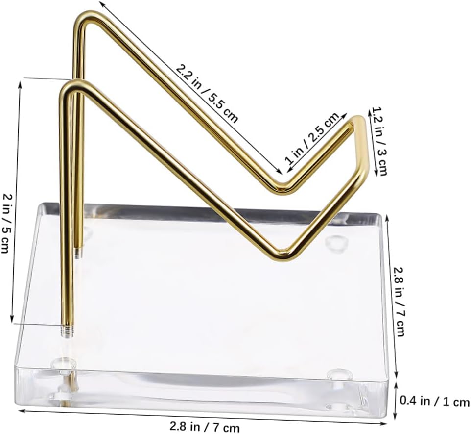 4pcs Metal Crystal Ball Stand Pedestal for Display and Stability