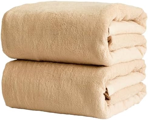 Amazon｜TRANPARAN 業務用タオル 大判バスタオル 180cm 2枚セット  