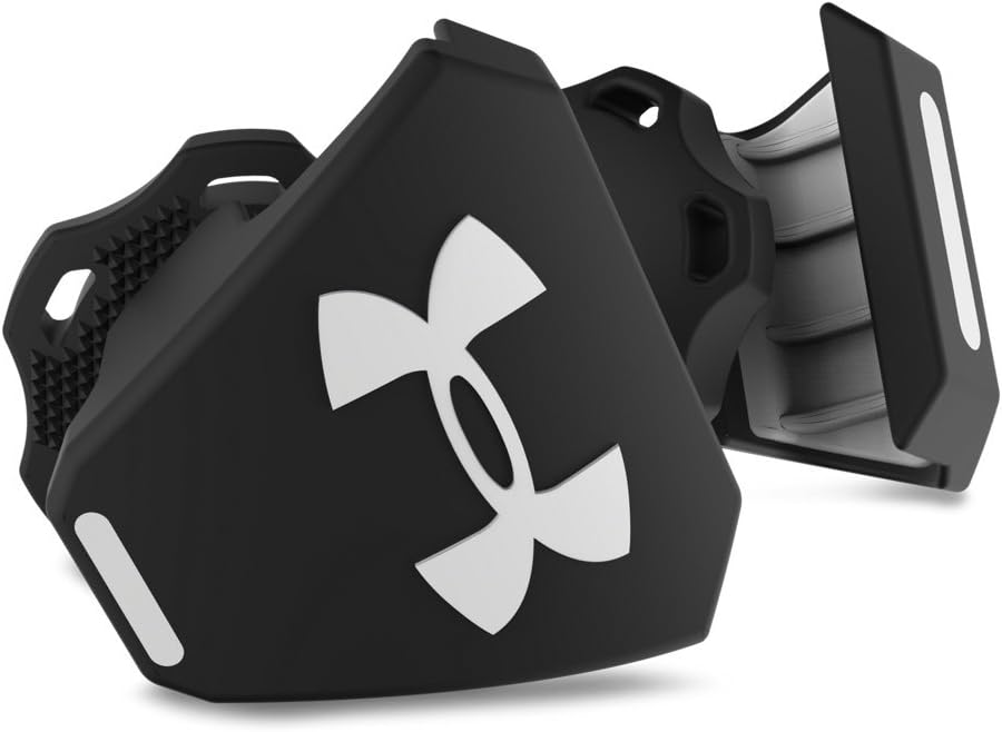 9900-0111T Football Helmet Visor Clips with Logo, Black/White