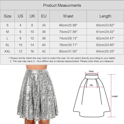 Jupe à paillettes chic au plissé d'exception pour cérémonie - 2
