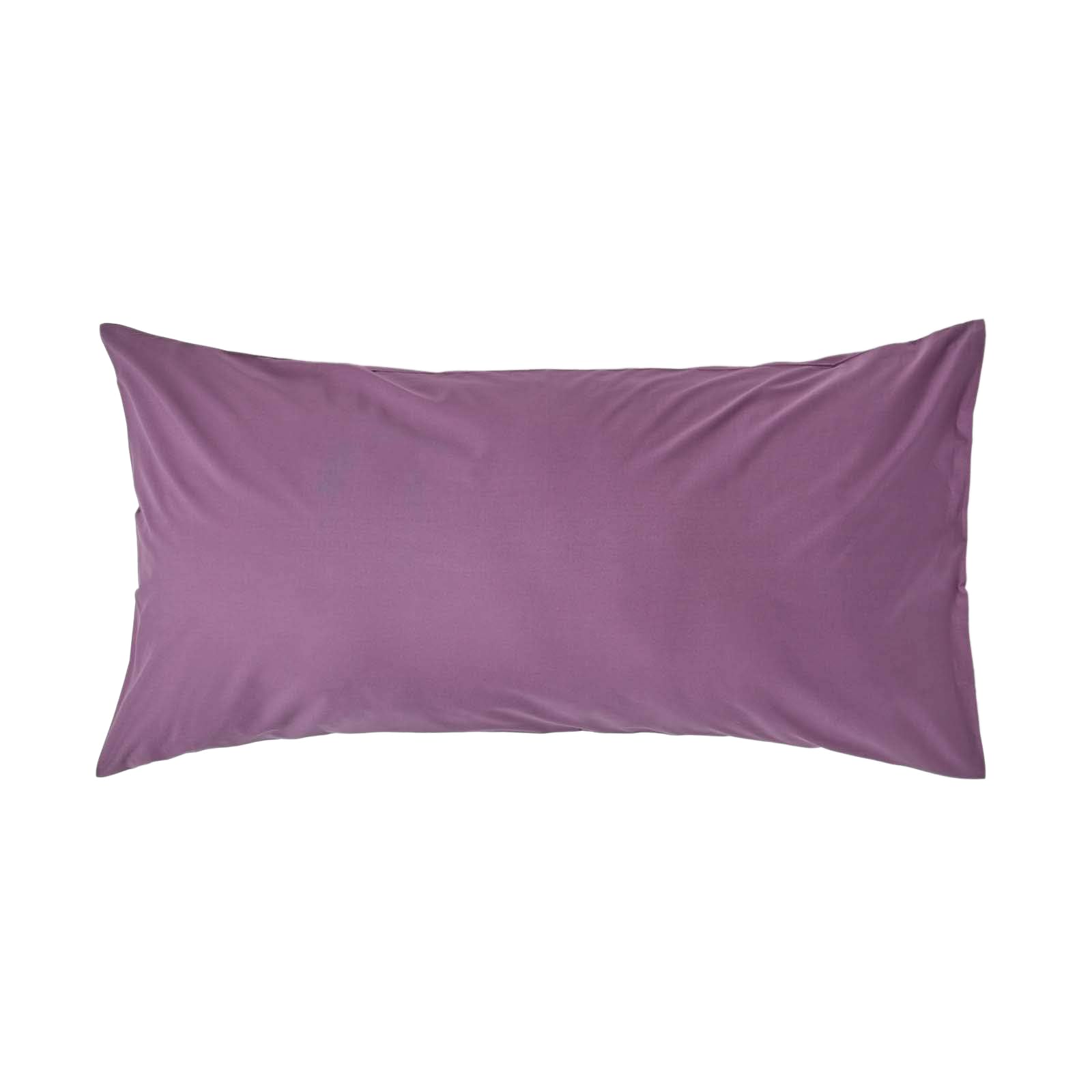 Homescapes Lila Grape Egyptian Cotton Housewife Pillowcase 200 Tc, King Size
