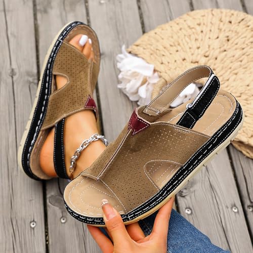 Flip flop pantoufles compensées roses et claquettes de mode - 3