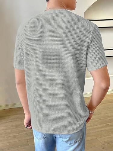 Image of Noble Monk Men's Poly Cotton Solid Regular Fit T-Shirt