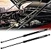 CHEDA Racing Bonnet Hood Lift Gas Strut Shock Damper Kit Front Left&Right Side Compatible with Honda Civic EG EK EJ EH 1992-2000 (Black)