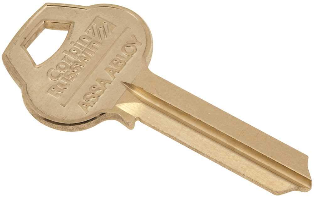 Corbin Russwin L4-6PIN-10 ORIGINAL 6 PIN KEYBLANK L4 Nickel Plated