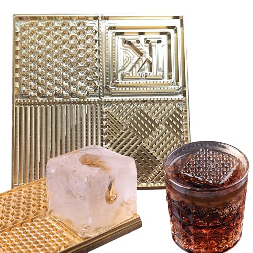 Molde personalizado para cubos de hielo de whisky miniatura 1