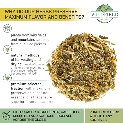 Image of 4 oz. Goldenrod Tea Herb Golden (Solidago Virgaurea L.) - 113 g Dried Golden Rod Herbs Herbal Tea