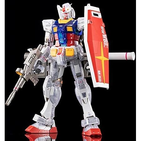 Amazon 一番くじコラボ 機動戦士ガンダム ガンプラ A賞 Mg1 100 Rx 78 2ガンダムver 3 0 ソリッドクリア スタンダード プラモデル 通販