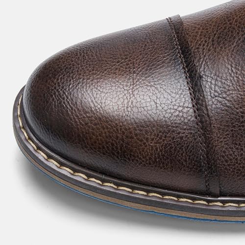 Tanner Shoes Men's Orthopedic Comfort Dress Shoes Casual Business Leather Oxford Derby Loafers Office Walking Work Flats2