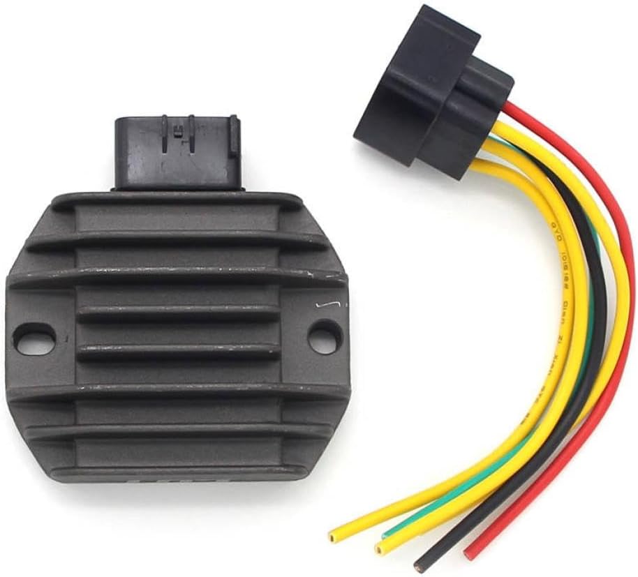 Motorcycle Voltage Regulator Rectifier 32800-38F10 Compatible With Automotive Motorcycle Parts LTA400 LTF400 Auto 2WD 4WD 2002 2007 For Part Number 32800-38F10