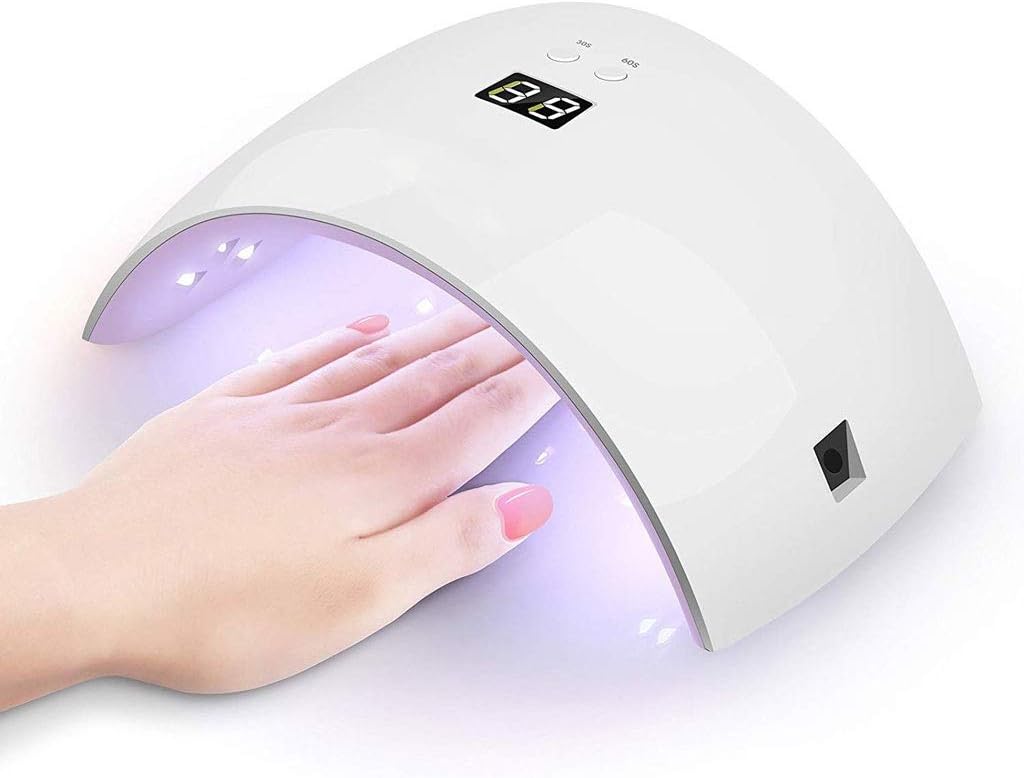 Nail lamp-Gel Light Dryer with Timer Setting, Automatic Sensor Art Tools for Fingernail and Toenail Curing