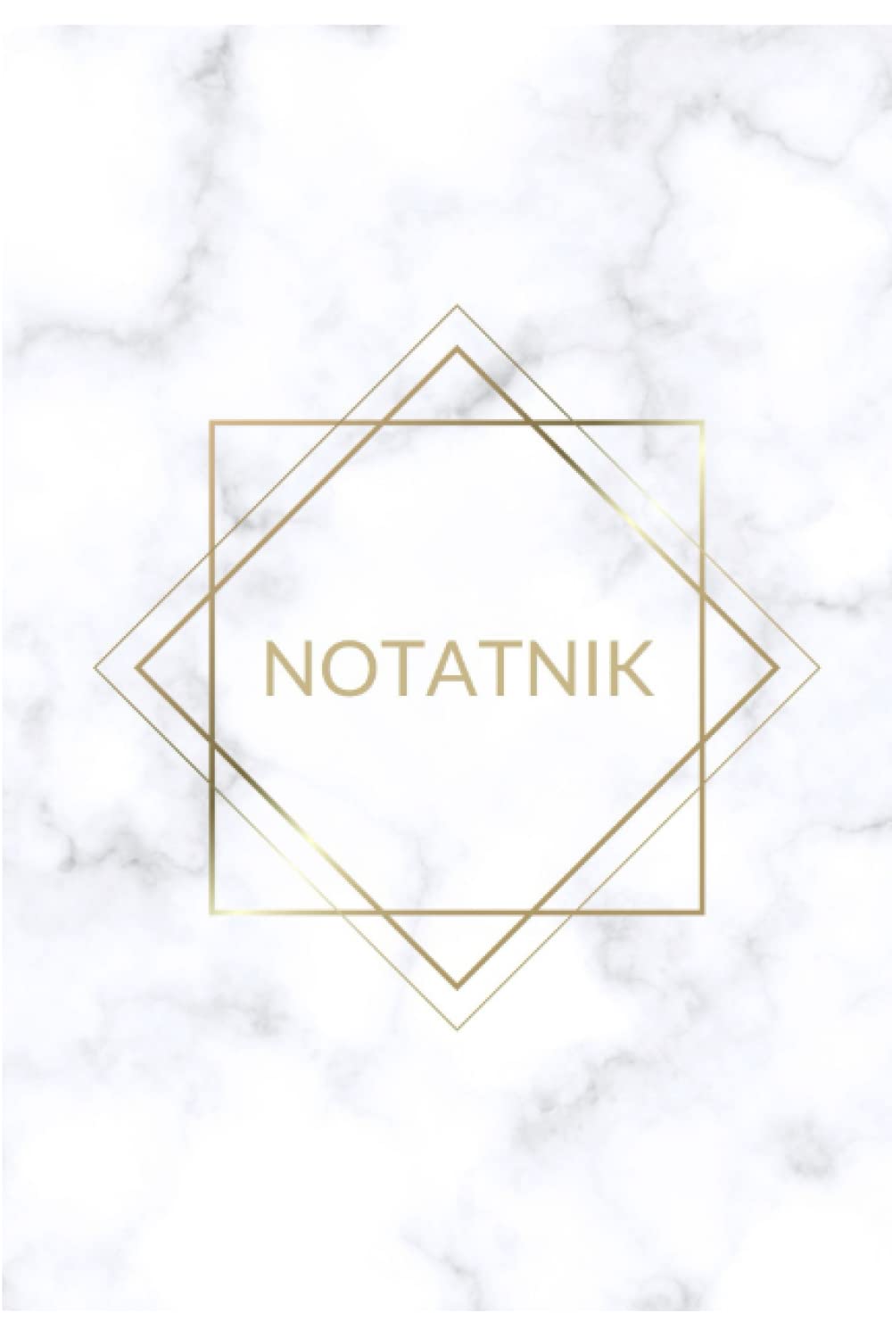 Marmurowy Notatnik: 110 Kartek w Linię, Stylowy, Nowoczesny Wzór, Do szkoły, Pracy, Jako Zwykły Dziennik, Pamiętnik. Uniwersalny, Świetny na Prezent