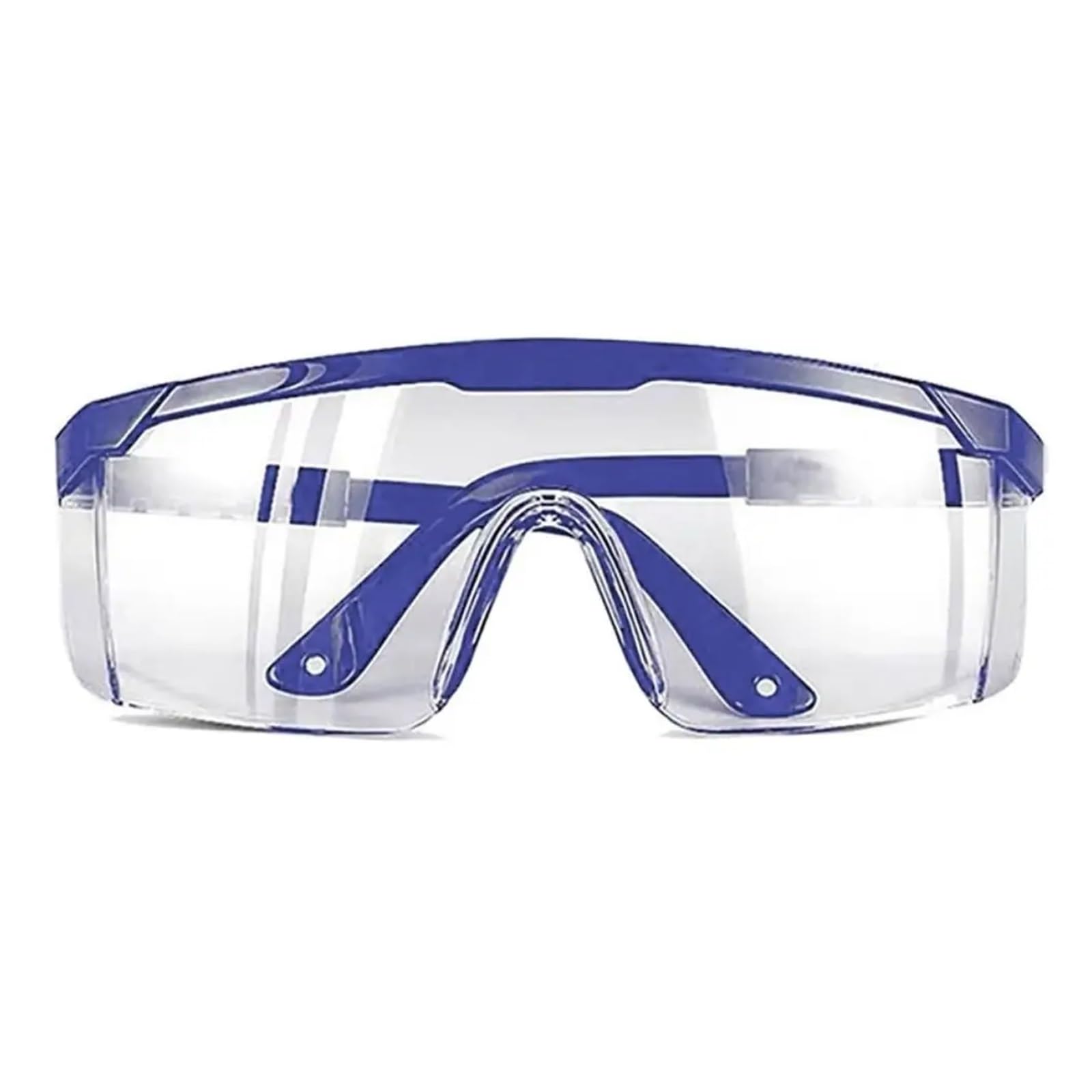 occhiali di sicurezza, 1 pz occhiali protettivi antivento e antipolvere anti-schizzi di sicurezza sul lavoro(Blue)