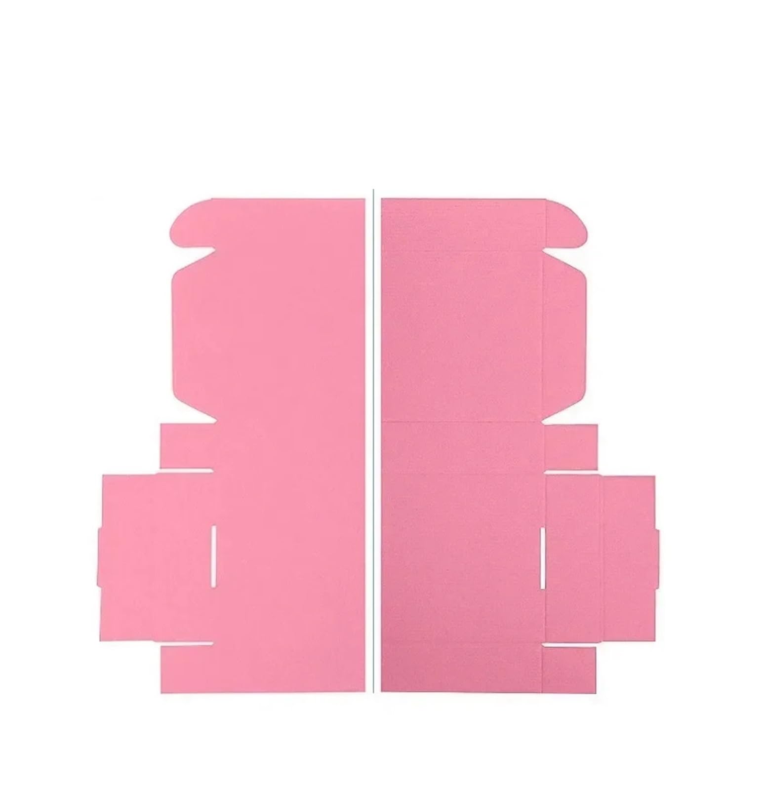 Scatola pieghevole spessa di carta ondulata a triplo strato da 10 pezzi cartone espressa confezionata a colori Regali abbigliamento Confezione cosmetici per San Valentino(Color2,20x16x6cm)