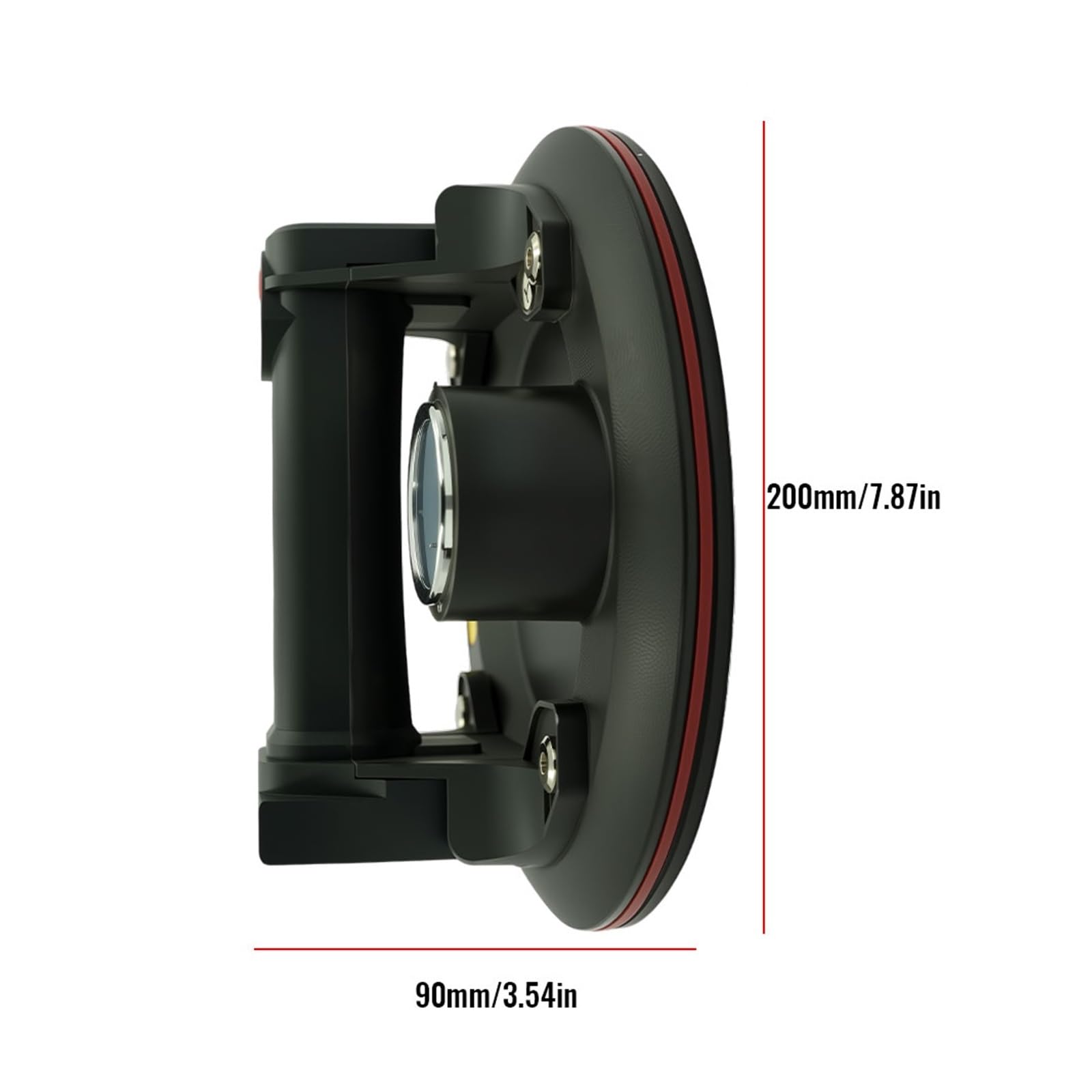 Ventosas, Ventosa Eléctrica De 250KG. Base 8 Pulgadas, Pantalla LED. Se Utiliza For Levantar Grandes Baldosas Granito Vidrio Con Metal
