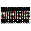 HQdeal 1 stks Gitaar Fretboard Stickers,Gitaar Fretboard Kleur Gecodeerde Notes Kaart Etiketten voor Akoestische en…