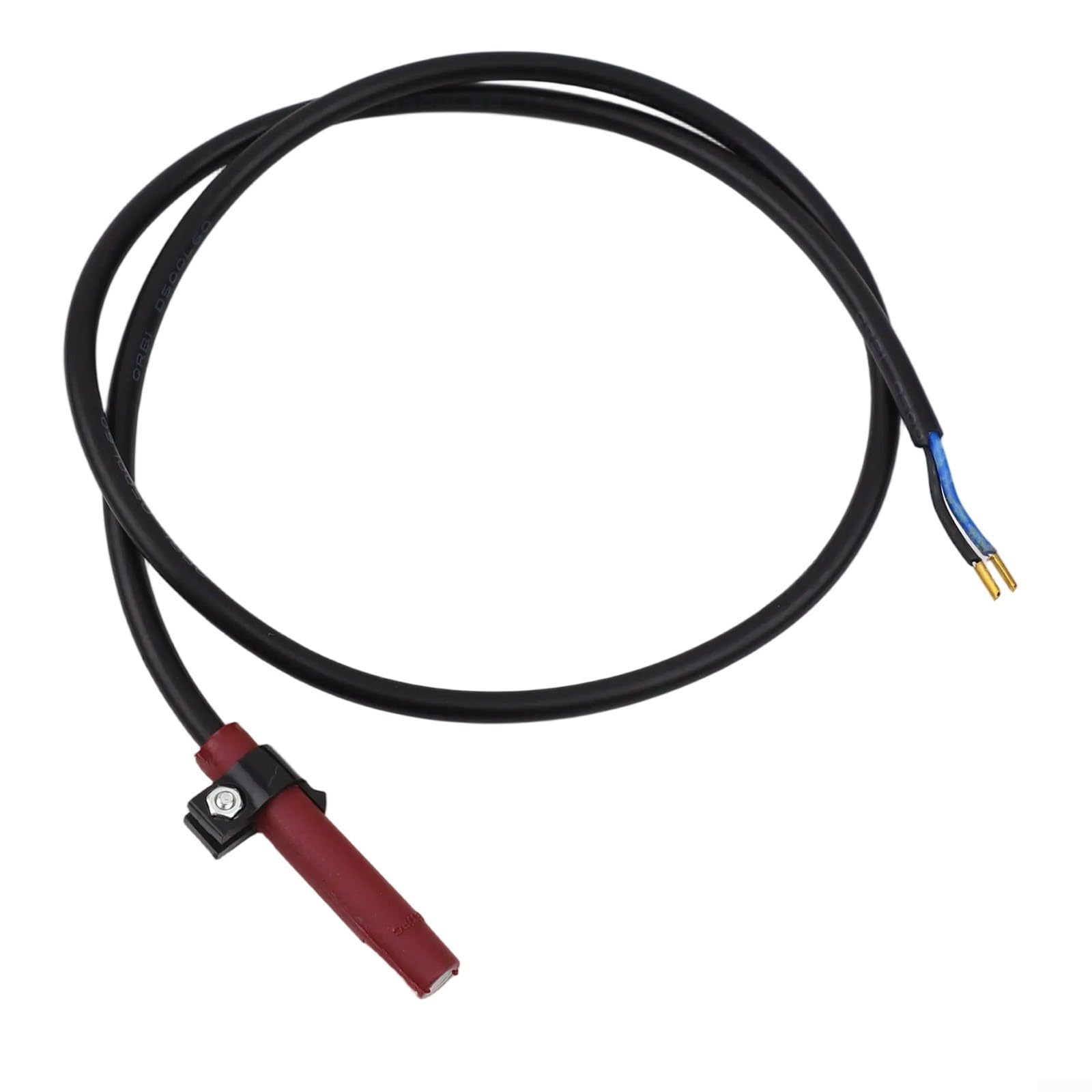 Flame Detector Photoresistor Electric Eye Photocell QRB1 for Compatible for Burner Control Systems PLC Processors Industrial Automation 5cm Red Plastic