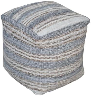 Uttermost Mesick - 18 inch Pouf - 18 inches Wide by 18 inches deep