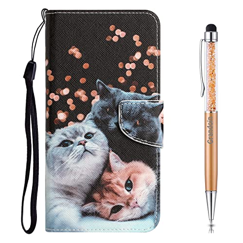 Cover per Xiaomi Poco M4 PRO Note 11T 5G Custodia a Portafoglio Libro in PU Premium Completa Protettiva Caso Chiusura Magnetica Slot Cart Cat 1 pelle