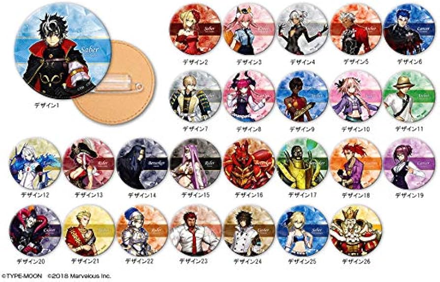 Amazon.co.jp: Fate/EXTELLA LINK レザーバッジ デザイン01(シャルル