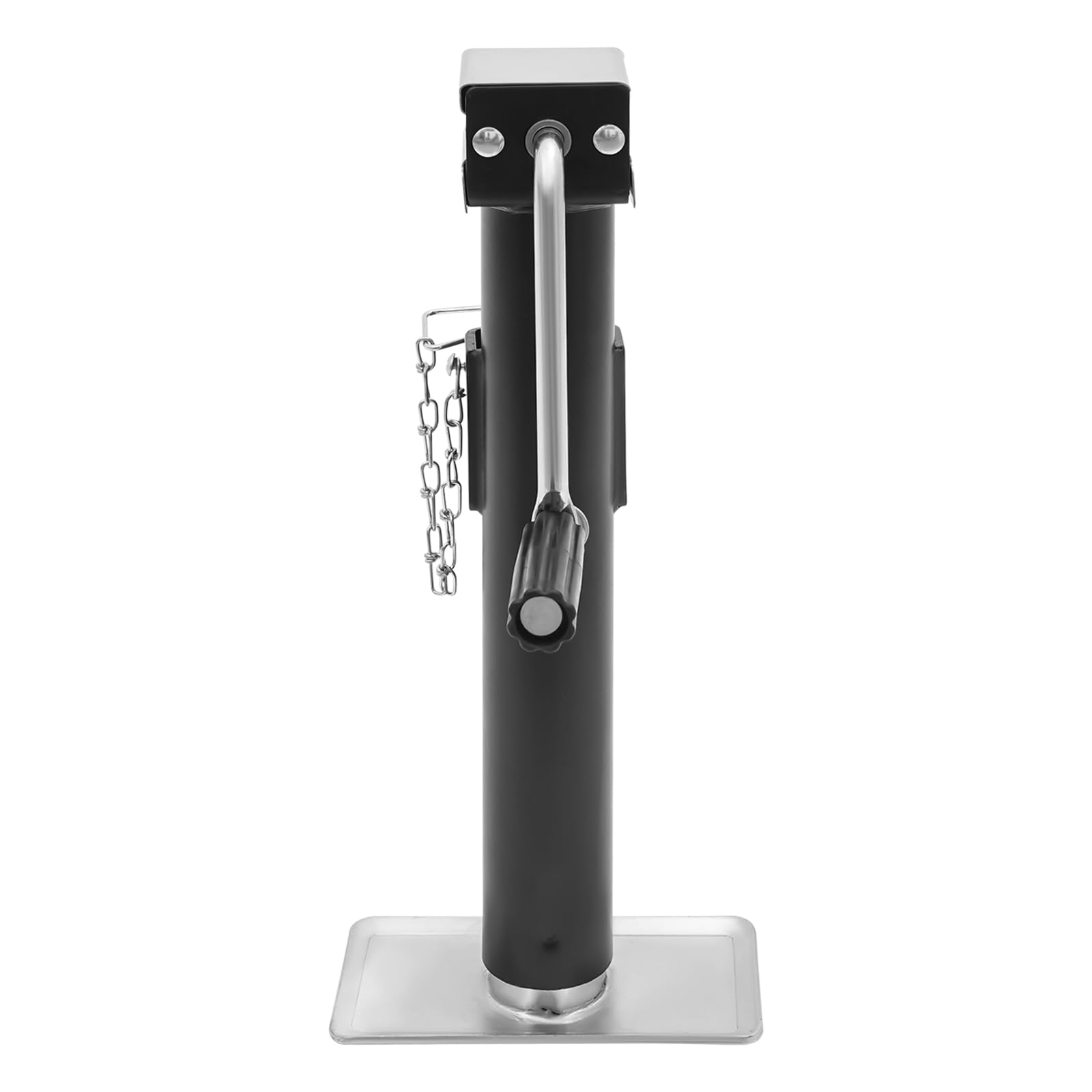 2 soportes de remolque robustos con manivela: máx. 1 T/2204,62 libras, soporte de manivela. Altura ajustable de 43 a 69 cm. Soporte de apoyo para carga pesada, ideal para coches, caravanas, yates