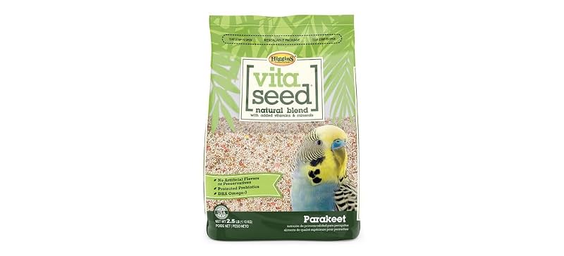 Alimento para Periquitos à Base de Sementes Higgins Vita Seed 11,35 kg