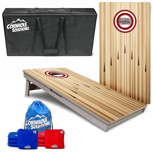 Cornhole Solutions Tournament Cornhole Bundle - Regulation 2'x4' Set 3/4