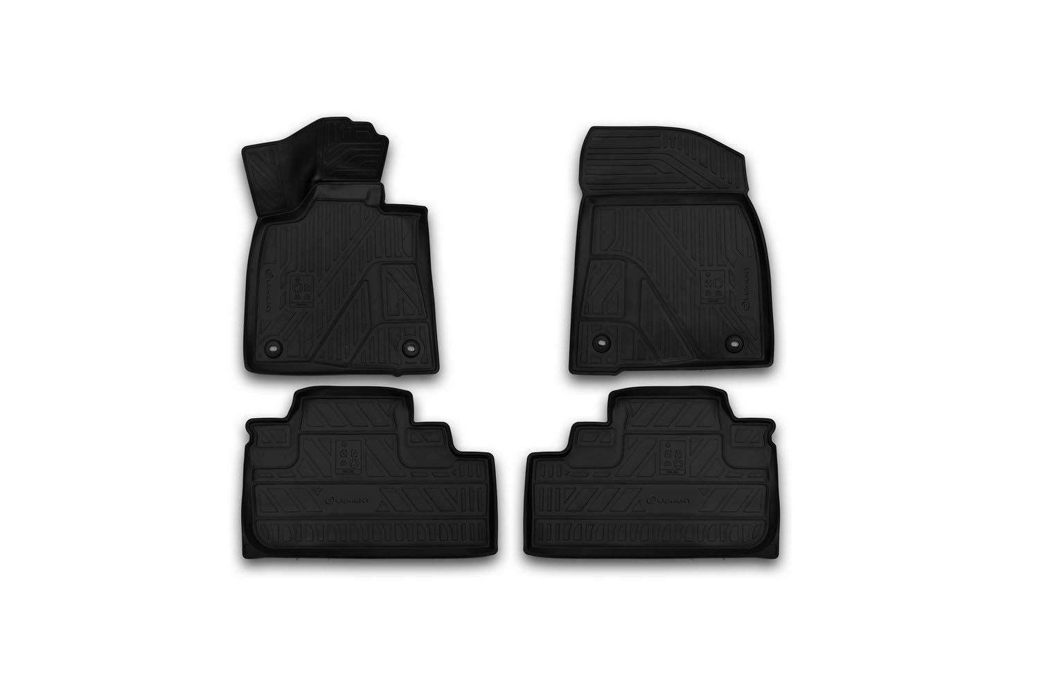 ELEMENT Alfombrillas 3D para Hyundai Tucson III 2015-2021 | SUV | Alfombrillas Coche Originales | 4 Piezas — view 105