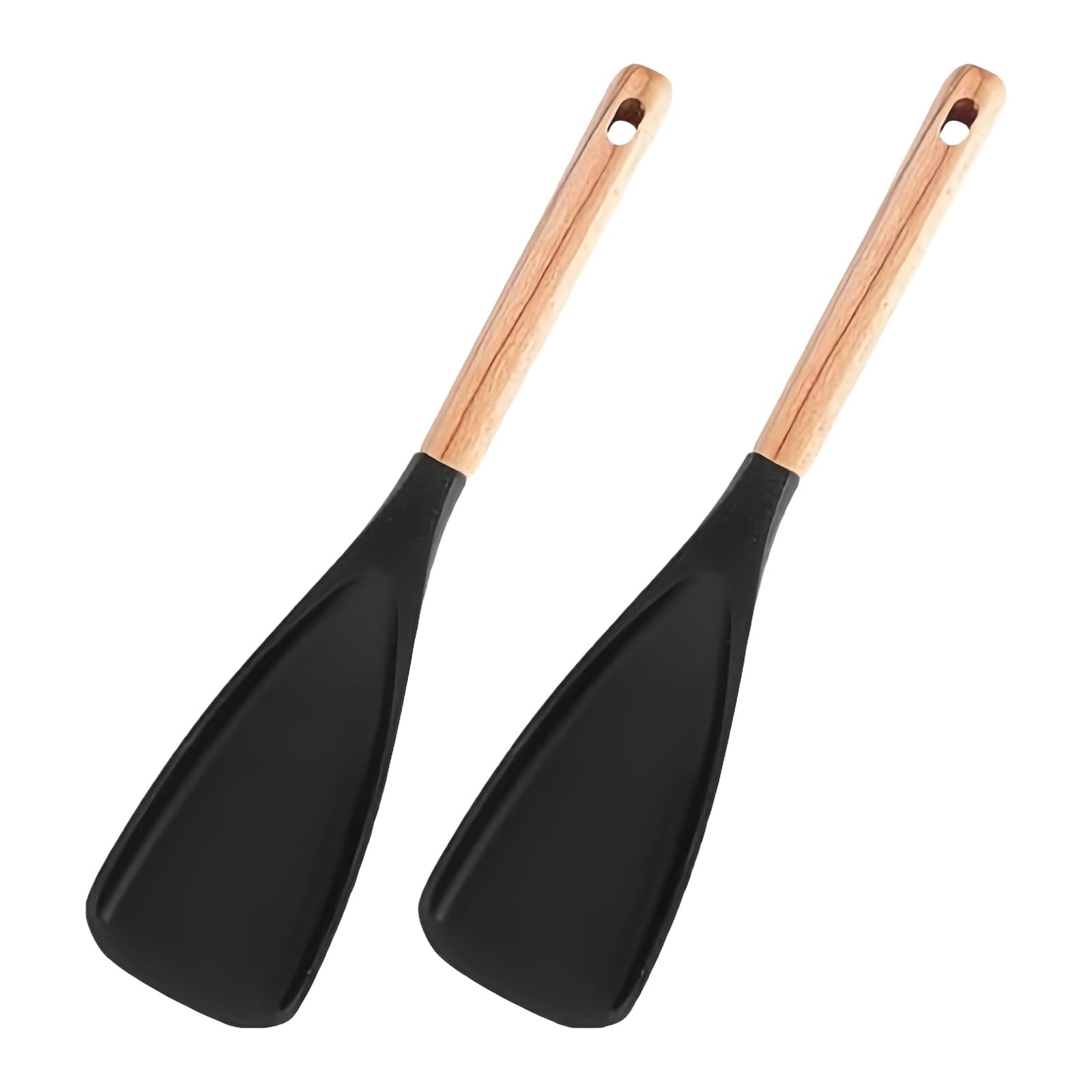 Maxtonser Cedars and Ashs wood spoons, multi-functional spatulas, kitchen spoons