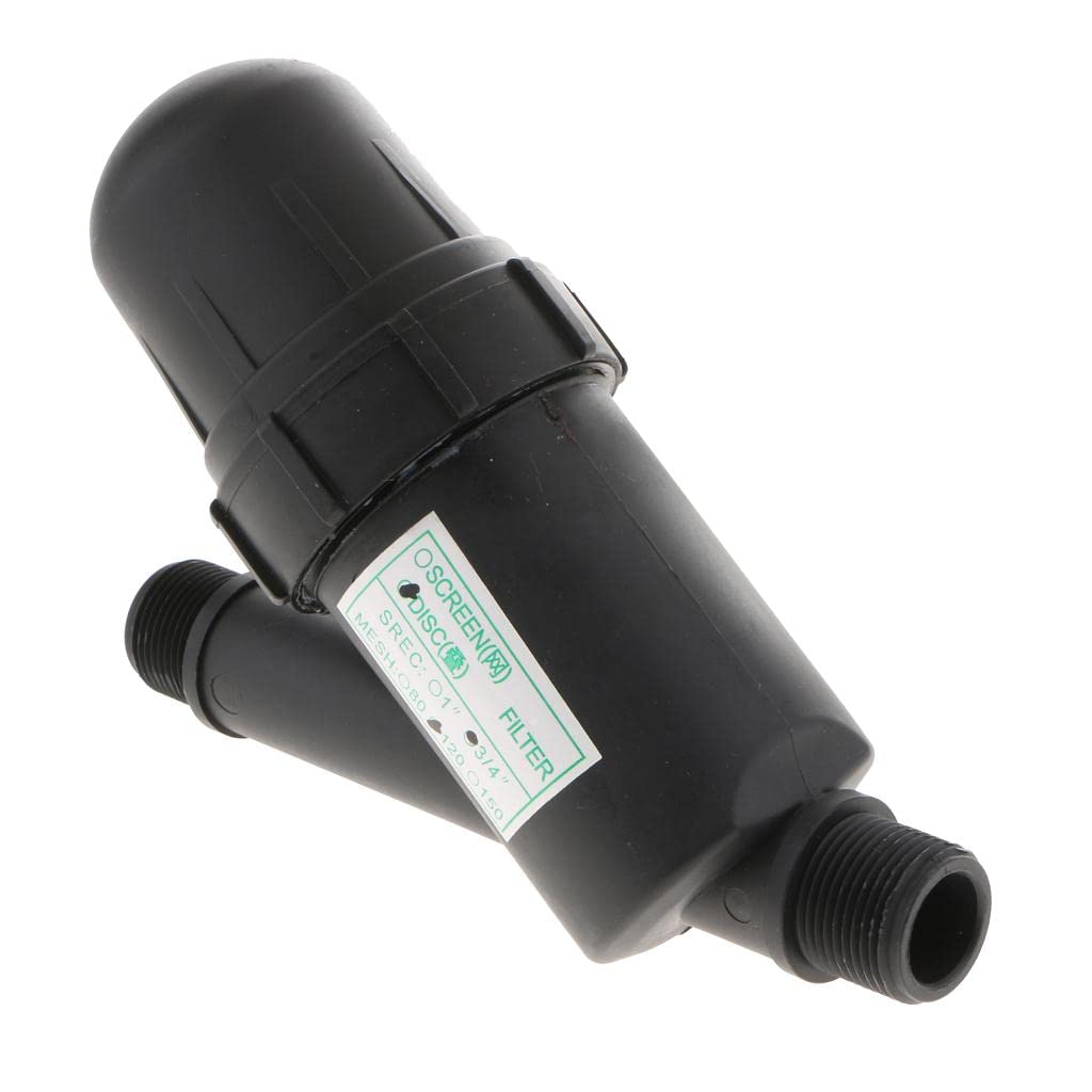 Milageto 3/4 Inch Disc Filter 120 Mesh Irrigation Water Tank Pump Industrial