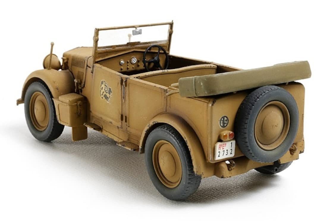 タミヤ 1/35 イタレリシリーズ No.14 ドイツ・イタリア軍 スタッフカー 508CM コロニアーレ プラモデル 37014 Amazon.com: Tamiya 37014 1/35 508CM Coloniale Staff Car