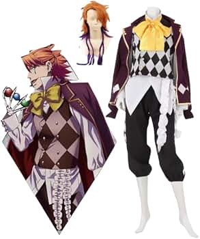 Amazon | [TAOTAO] 黒執事ノア方舟サーカスピエロJokerコスプレ