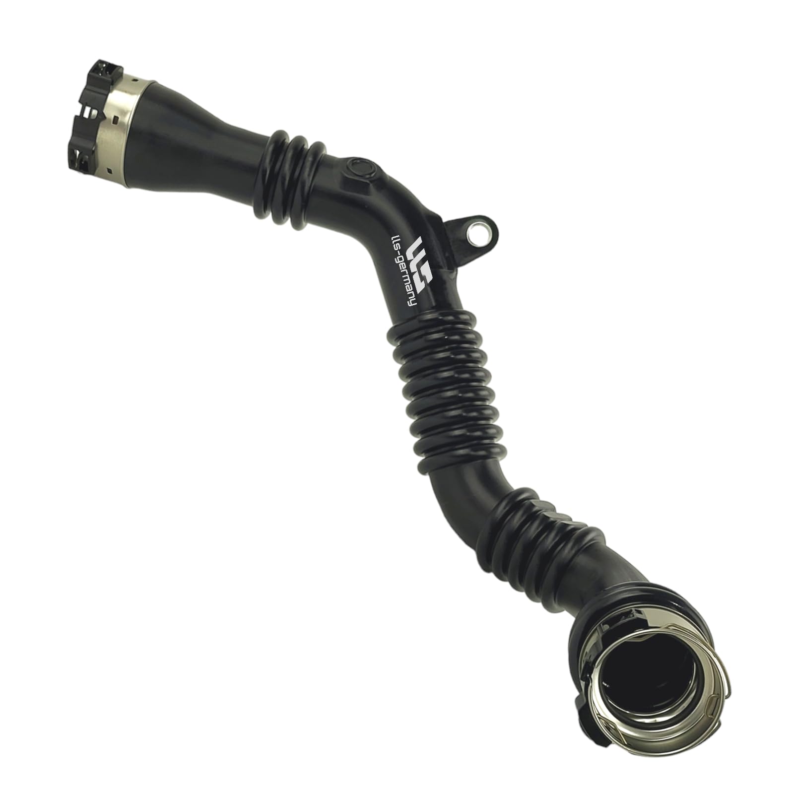 LLS-GERMANY Tuyau Turbo, SANS RACCORD DE CAPTEUR, compatible avec Ren ault Megane III Grandtour (KZ0/1), 1.6 dCi, 130 ch, 144602899R, 144603264R