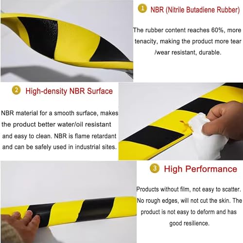 Protections d'angle en mousse U évite rayures sur piliers - 5