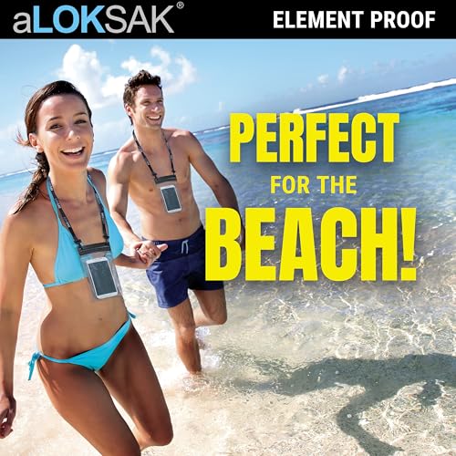 LOKSAK - aLOKSAK Bolsas Secas Impermeables para Celular - Bolsa Hermética Submarina Compatible con Pantalla Táctil - Certificada para Buceo miniatura 5