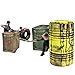 BUNKR Inflatable Battlezone Battle Royale Set (4 Piece) - Compatible with Nerf, Laser X, X-Shot and Boomco