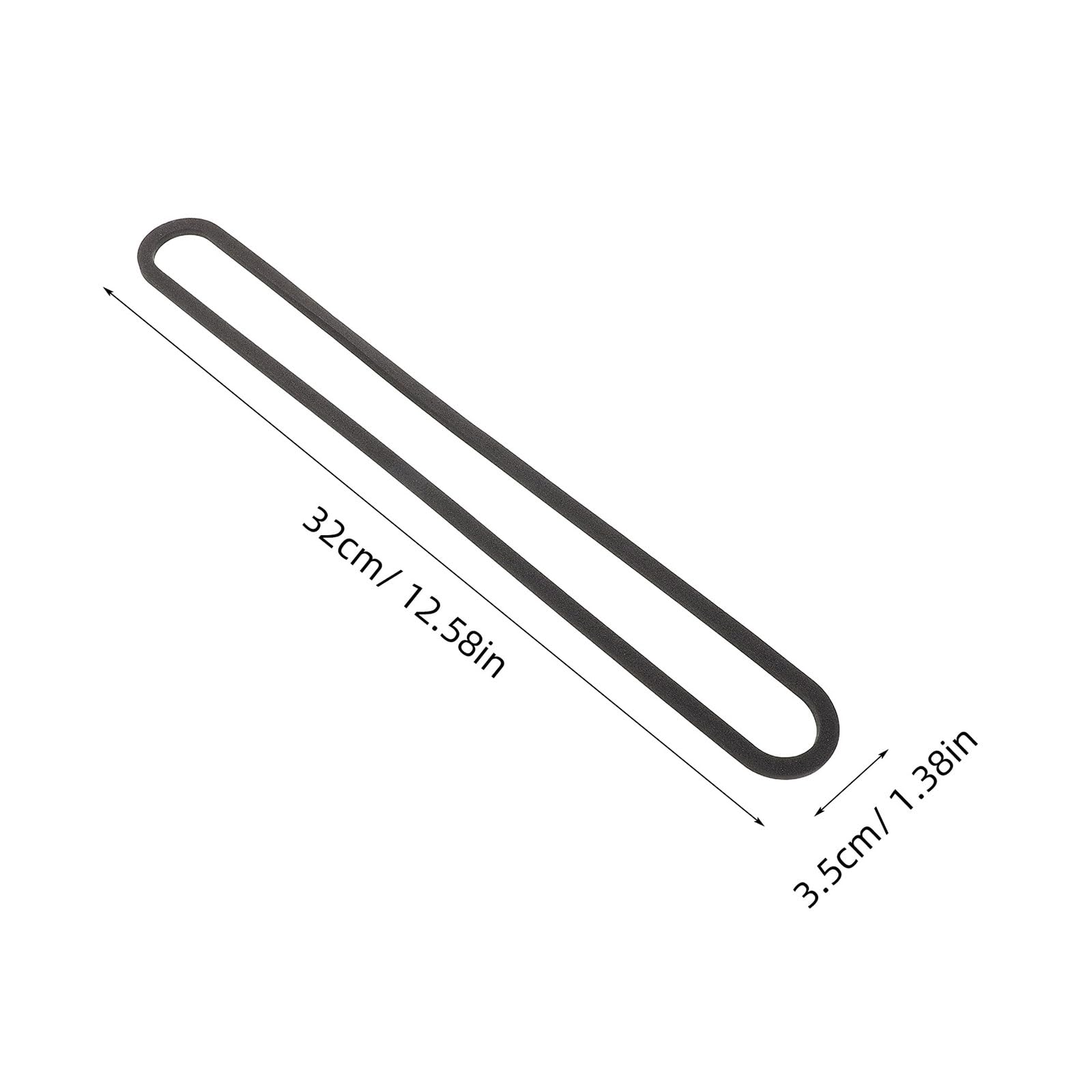 STOBAZA Lot de 7 Joints Supérieurs en Mousse pour Machine de Mise sous Vide, Résistants la Chaleur, Bande D’étanchéité de Rechange pour Scelleuse Alimentaire, Pièces Universelles