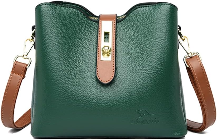 3 Layers Shoulder Bags for Women 2023 Trend Branded Leather Messenger Bags Tote Bag Luxury Designer Handbags Purses