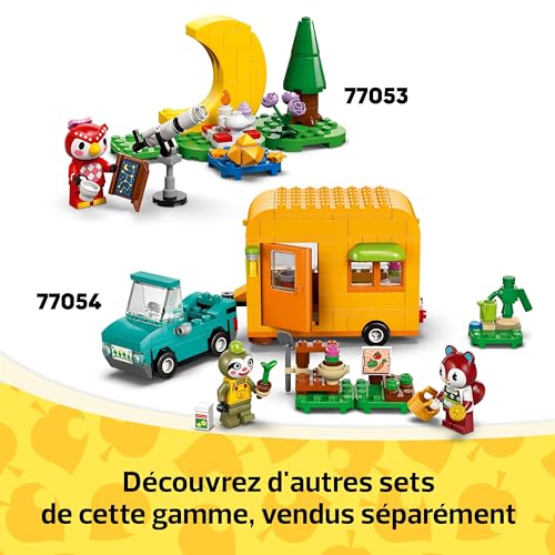 LEGO Animal Crossing Boutique de vêtements des sœurs Doigts de Fée - Jeu de Construction pour Enfants dès 6 Ans passionnés de Jeux vidéo - Jouet Stimulant Le Jeu de rôle 77055