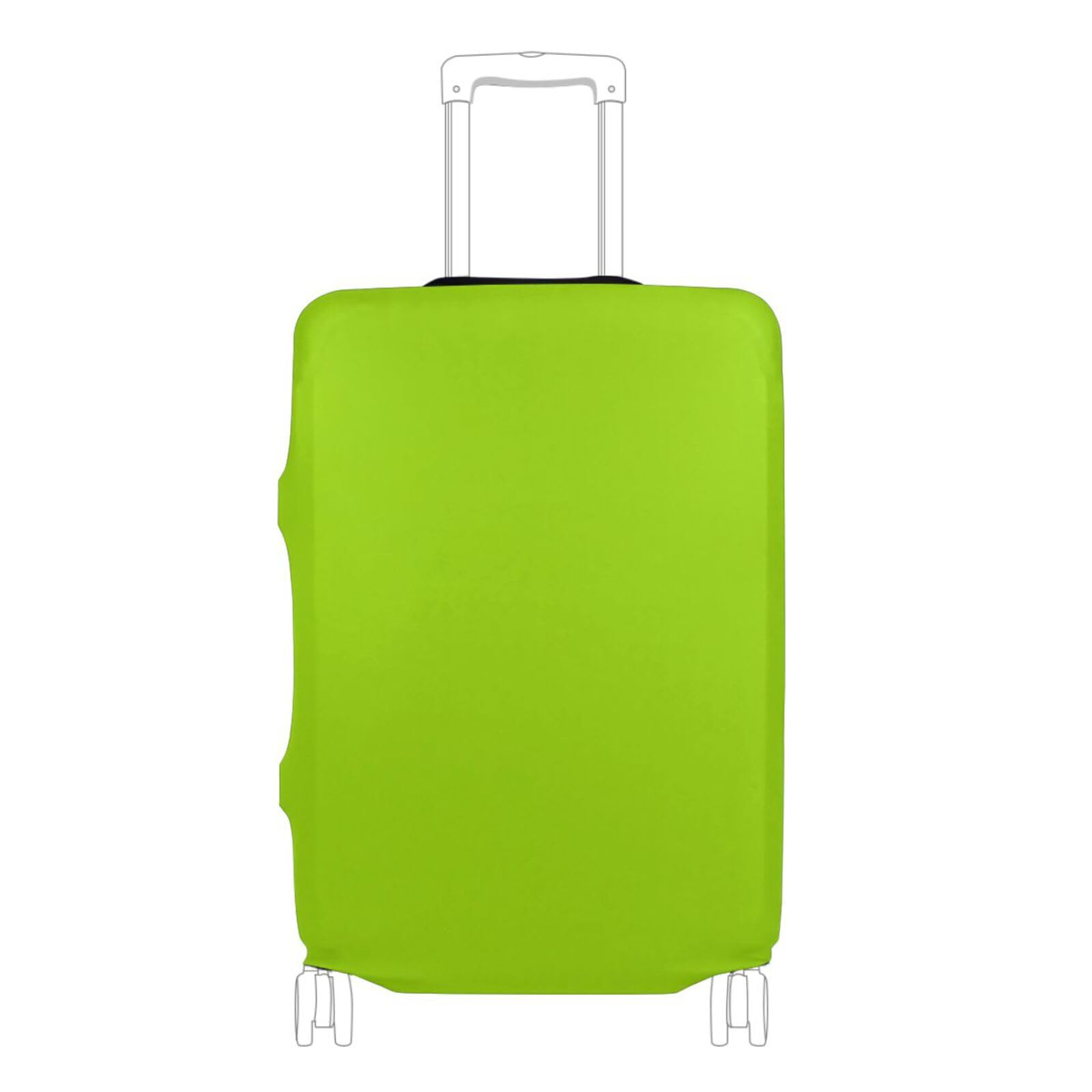 Housse de protection élastique couleur vert vif style classique - 8