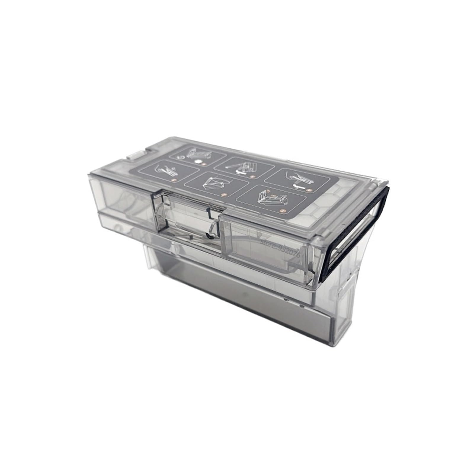 Danchenhengxuan One Color Original Dust Box, Dustbin，Compatible For Mova S70 Ultra Roller, Robot Vacuum Cleaner Accessories